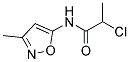 2-CHLORO-N-(3-METHYLISOXAZOL-5-YL)PROPANAMIDE CAS#: 923255-38-3