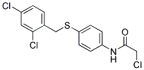2-CHLORO-N-(4-[(2,4-DICHLOROBENZYL)SULFANYL]PHENYL)ACETAMIDE CAS#: 952182-58-0