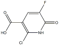 2-Chloro-5-fluoro-6-oxo-1,6-dihydropyridine-3-carboxylic acid CAS#: 934639-56-2