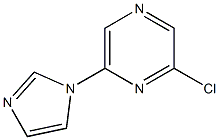 2-Chloro-6-(1H-imidazol-1-yl)pyrazine CAS#: 941294-48-0