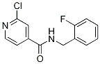 2-Chloro-N-(2-fluorobenzyl)pyridine-4-carboxaMide, 95% CAS#: 954217-35-7