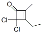 2-Cyclobuten-1-one,  4,4-dichloro-3-ethyl-2-methyl- CAS#: 914295-47-9