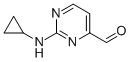 2-Cyclopropylamino-pyrimidine-4-carbaldehyde CAS#: 948549-74-4