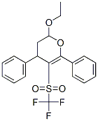 2-ETHOXY-4,6-DIPHENYL-5-(TRIFLUOROMETHYLSULFONYL)-3,4-DIHYDRO-2H-PYRAN CAS#: 905560-42-1