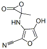 2-Furancarbonitrile,  4-hydroxy-3-[(2-methyl-3-oxo-2-oxiranyl)amino]- CAS#: 944403-65-0