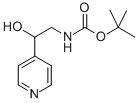 [2-HYDROXY-2-(4-PYRIDINYL)ETHYL]-CARBAMIC ACID 1,1-DIMETHYLETHYL ESTER CAS#: 913642-43-0