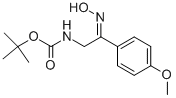 [2-HYDROXYIMINO-2-(4-METHOXY-PHENYL)-ETHYL]-CARBAMIC ACID TERT-BUTYL ESTER CAS#: 912762-49-3