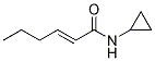 2-HexenaMide,N-cyclopropyl-, (2E)- CAS#: 950986-78-4