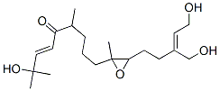 2-Hydroxy-9-[3-(5-hydroxy-3-hydroxymethyl-3-pentenyl)-2-methyloxiranyl]-2,6-dimethyl-3-nonen-5-one CAS#: 99877-56-2