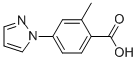 2-METHYL-4-(1H-PYRAZOL-1-YL)BENZOIC ACID CAS#: 911312-78-2