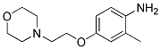 2-METHYL-4-[2-(4-MORPHOLINYL)ETHOXY]PHENYLAMINE CAS#: 946742-70-7