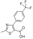 2-METHYL-4-(4-TRIFLUOROMETHYL)PHENYL THIAZOLE-5-CARBOXYLIC ACID CAS#: 905807-83-2