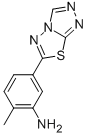 2-METHYL-5-(1,2,4-TRIAZOLO[3,4-B][1,3,4]THIADIAZOL-6-YL)-BENZENAMINE CAS#: 924967-88-4