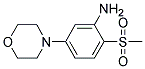 2-METHYLSULFONYL-5-(MORPHOLIN-4-YL)ANILINE CAS#: 942474-86-4
