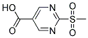 2-(METHYLSULFONYL)PYRIMIDINE-5-CARBOXYLIC ACID CAS#: 914208-17-6
