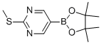 2-(METHYLTHIO)PYRIMIDINE-5-BORONIC ACID PINACOL ESTER CAS#: 940284-18-4