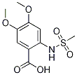 2-MethanesulfonaMido-4,5-diMethoxybenzoic acid CAS#: 926239-35-2