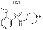 2-Methoxy-N-piperidin-4-yl-benzenesulfonamide hydrochloride CAS#: 947533-35-9
