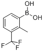 2-Methyl-3-trifluoromethyl-phenylboronic acid CAS#: 947533-86-0