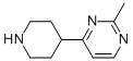 2-Methyl-4-(piperidin-4-yl)pyrimidine CAS#: 949100-33-8