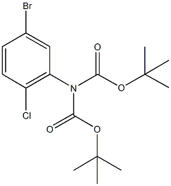 2-[N,N-Bis(tert-butoxycarbonyl)amino]-4-bromo-1-chlorobenzene CAS#: 929000-06-6