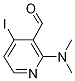 2-(N,N-Dimethylamino)-3-formyl-4-iodopyridine CAS#: 944709-71-1