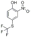 2-Nitro-4-[(trifluoromethyl)sulphanyl]phenol, 4-Hydroxy-3-nitrophenyl trifluoromethyl sulphide CAS#: 933673-33-7