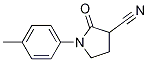2-Oxo-1-(p-tolyl)pyrrolidine-3-carbonitrile CAS#: 930298-97-8
