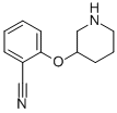 2-(PIPERIDIN-3-YLOXY)-BENZONITRILE CAS#: 902836-51-5