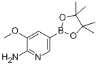 2-PYRIDINAMINE, 3-METHOXY-5-(4,4,5,5-TETRAMETHYL-1,3,2-DIOXABOROLAN-2-YL)- CAS#: 947249-19-6