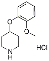 2-[(Piperidin-4-yl)oxy]anisole hydrochloride, 1-Methoxy-2-[(piperidin-4-yl)oxy]benzene hydrochloride CAS#: 950649-22-6