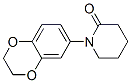 2-Piperidinone, 1-(2,3-dihydro-1,4-benzodioxin-6-yl)- CAS#: 943997-48-6