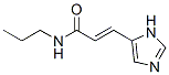 2-Propenamide,  3-(1H-imidazol-5-yl)-N-propyl- CAS#: 952733-20-9
