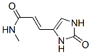 2-Propenamide, 3-(2,3-dihydro-2-oxo-1H-imidazol-4-yl)-N-methyl- CAS#: 952734-12-2