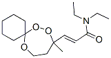 2-Propenamide,  N,N-diethyl-3-(9-methyl-7,8,12-trioxaspiro[5.6]dodec-9-yl)-,  (2E)- CAS#: 918901-97-0