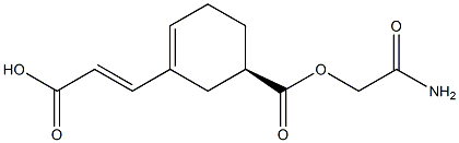 2-Propenoicacid -3-[(5R)-5-[(Ethoxycarbonyl)amin]-1-cyclohexen-1-Yl]-(2E)- CAS#: 900161-09-3