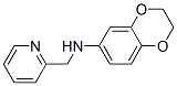 2-Pyridinemethanamine, N-(2,3-dihydro-1,4-benzodioxin-6-yl)- CAS#: 940366-70-1