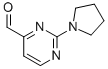 2-Pyrrolidin-1-yl-pyrimidine-4-carbaldehyde CAS#: 944901-16-0
