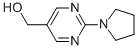 (2-Pyrrolidin-1-ylpyrimidin-5-yl)methanol CAS#: 937796-11-7