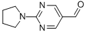 2-Pyrrolidin-1-ylpyrimidine-5-carboxaldehyde 97% CAS#: 937796-10-6