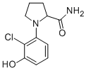 2-Pyrrolidinecarboxamide, 1-(2-chloro-3-hydroxyphenyl)- CAS#: 925233-20-1