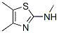 2-Thiazolamine,  N,4,5-trimethyl- CAS#: 98484-92-5