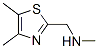 2-Thiazolemethanamine,  N,4,5-trimethyl- CAS#: 933751-02-1