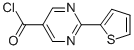 2-Thien-2-ylpyrimidine-5-carbonyl chloride 95% CAS#: 946409-25-2