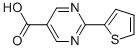 2-Thien-2-ylpyrimidine-5-carboxylic acid 97% CAS#: 916766-97-7