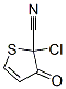 2-Thiophenecarbonitrile, 2-chloro-2,3-dihydro-3-oxo- CAS#: 916985-23-4
