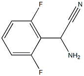 2-amino-2-(2,6-difluorophenyl)acetonitrile CAS#: 926233-91-2