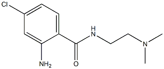 2-amino-4-chloro-N-[2-(dimethylamino)ethyl]benzamide CAS#: 926220-58-8