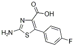 2-amino-5-(4-fluorophenyl)-1,3-thiazole-4-carboxylic acid CAS#: 923106-11-0