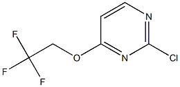 2-chloro-4-(2,2,2-trifluoroethoxy)pyrimidine CAS#: 935252-67-8